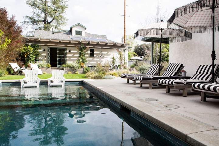 Serene Poolside Area, Oshawa